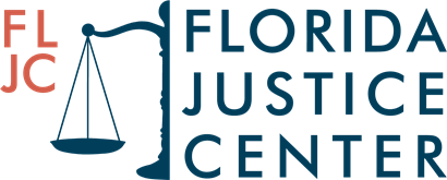 Florida Justice Center Modern Logo